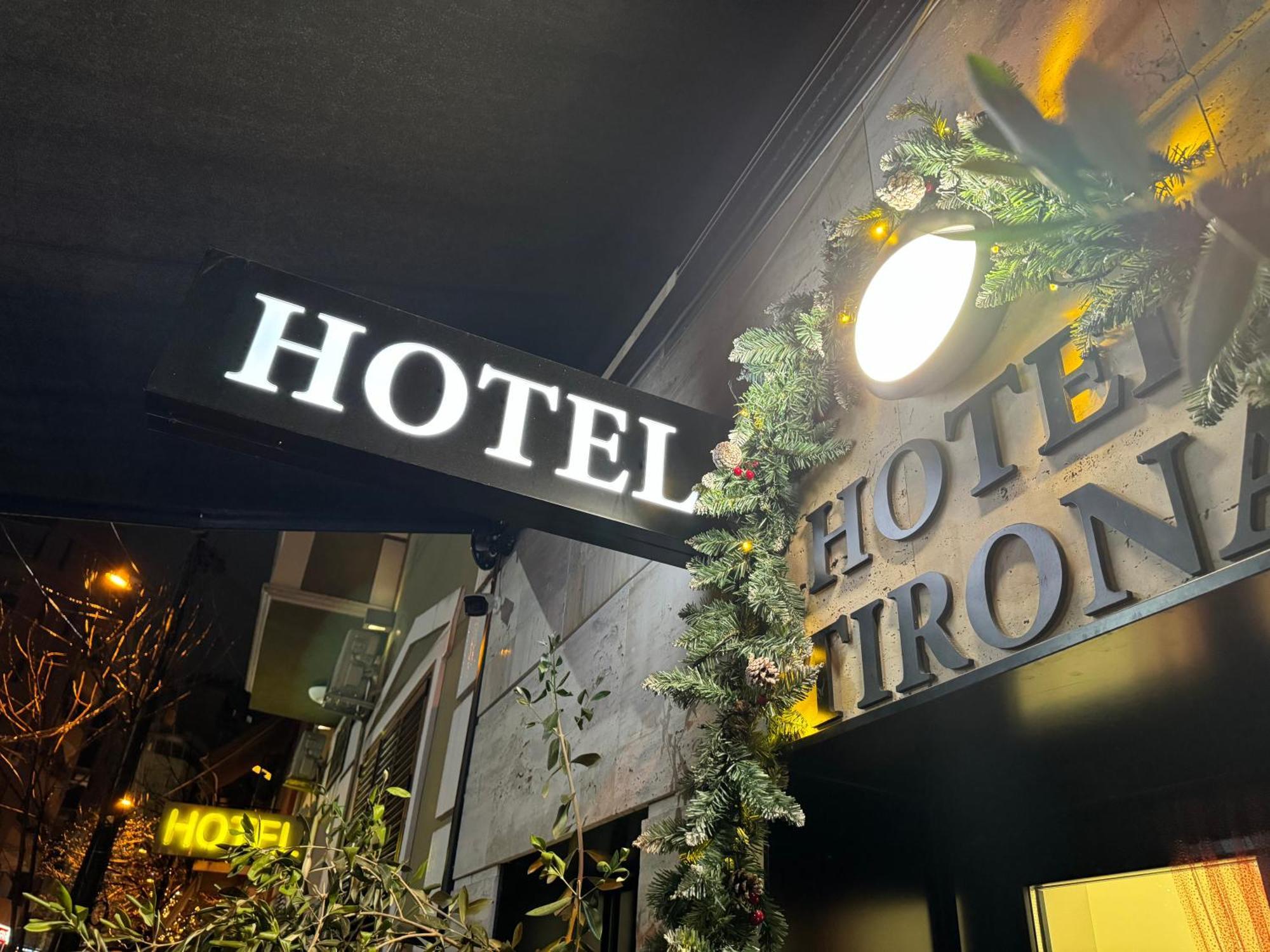 Hotel Tirona Τίρανα Εξωτερικό φωτογραφία